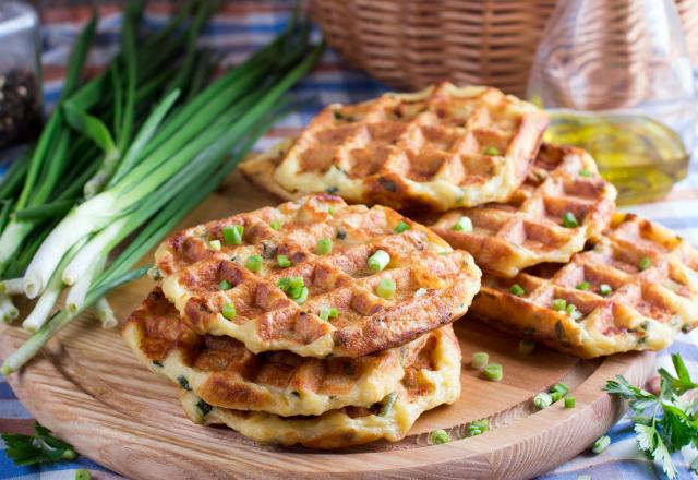 La recette de gaufres à la pomme de terre