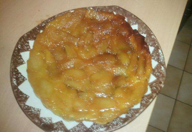 Tarte tatin renversée