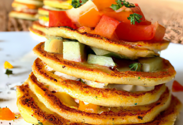 Blinis de légumes