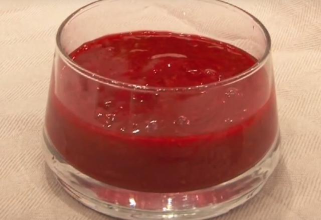 Coulis de framboises