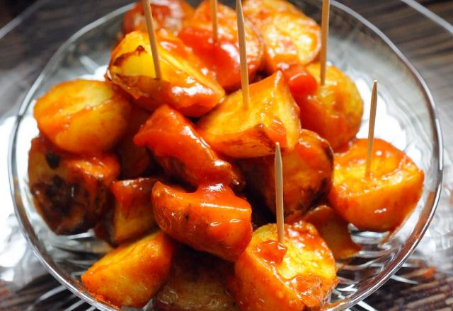 Patatas bravas au ketchup