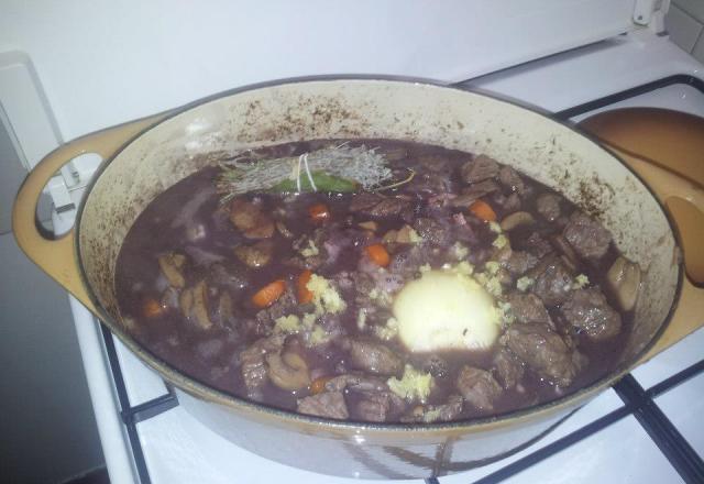 Bœuf bourguignon de mamie