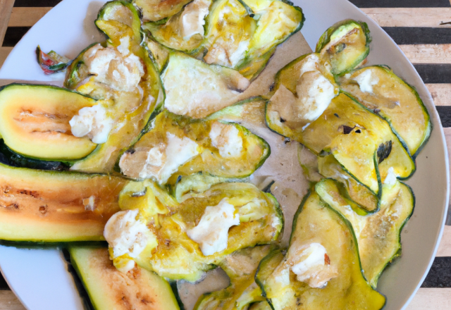 Papillons ricotta et courgettes