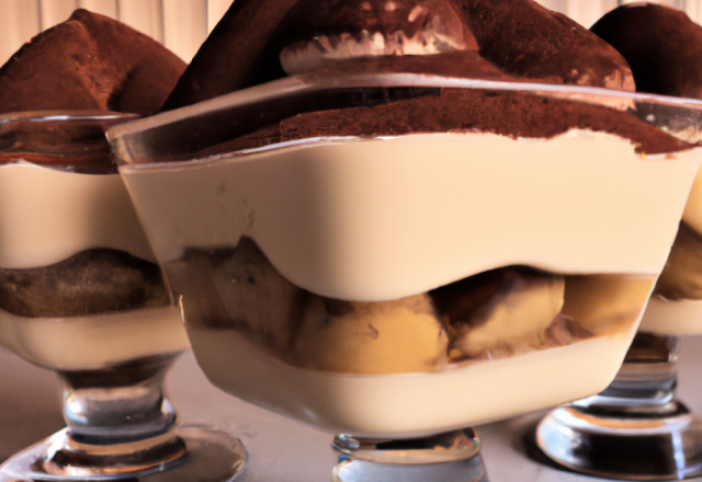 Verrines de tiramisu