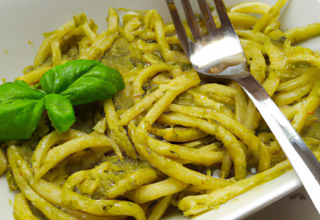 Pasta al pesto