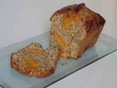 Cake aux abricots, amandes et miel