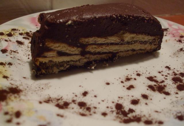 Terrine de chocolat au Petit Beurre