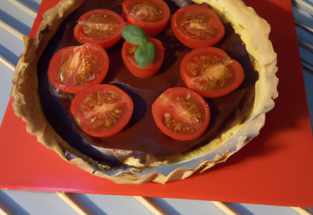 Tarte tomates et chocolat