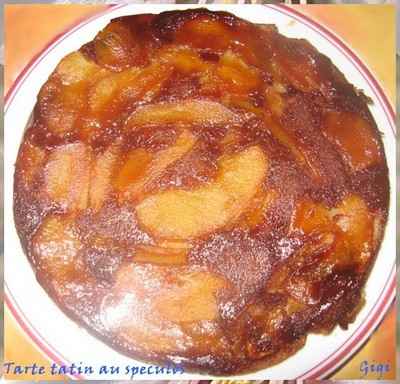 Tarte tatin aux speculoos