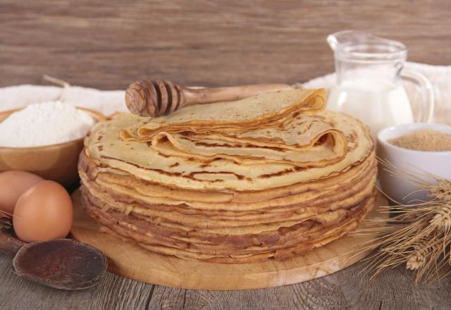 Pâte à crêpes sucrées inratable