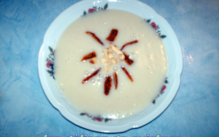 Velouté de topinambours aux fruits secs