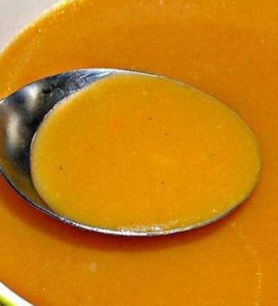 Soupe de potiron aux cacahuètes