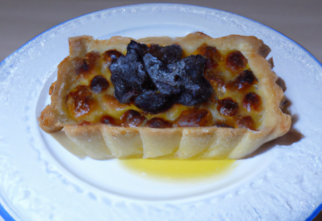 Tarte aux raisins et sa pâte sablée