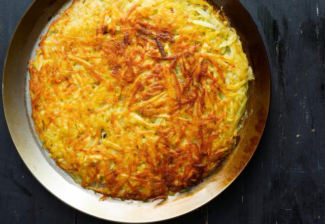 "Ce croustillant  fait la joie des enfants”: Yves Camdeborde partage sa recette de croustillant de pommes de terre