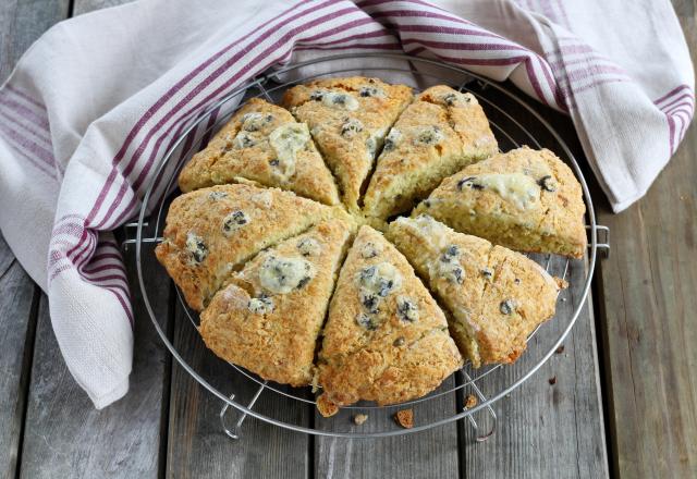 Scones salés à la fourme d'Ambert