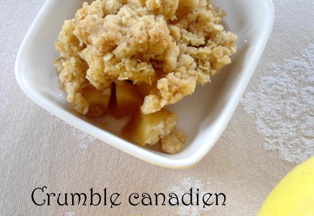 Crumble canadien