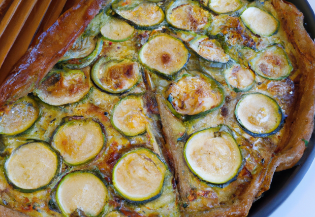 Quiche à la courgette express