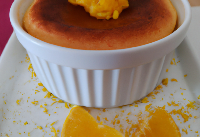 Orange soufflée