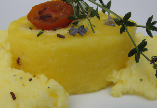 Polenta au thym