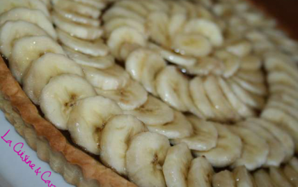 Tarte chocolat - banane