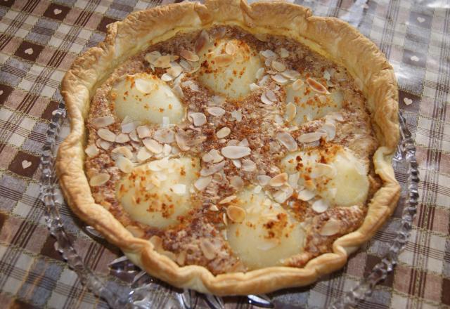 Tarte aux poires aux  d'épices