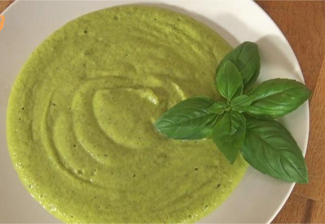 Purée de courgettes à la noix de muscade