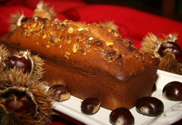 Cake à la farine de châtaignes