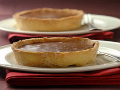 Tartelettes au praliné fondant noir