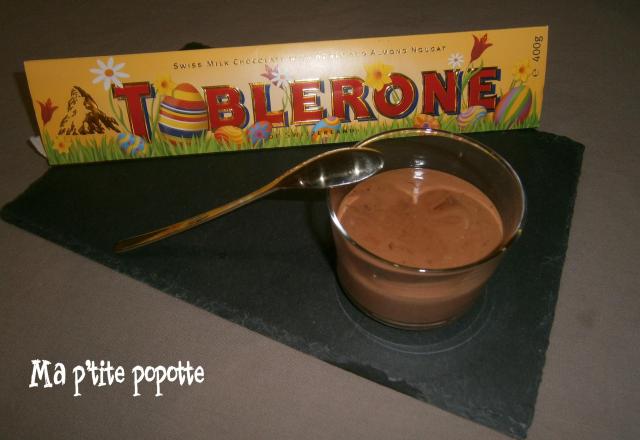 Mousse au toblerone