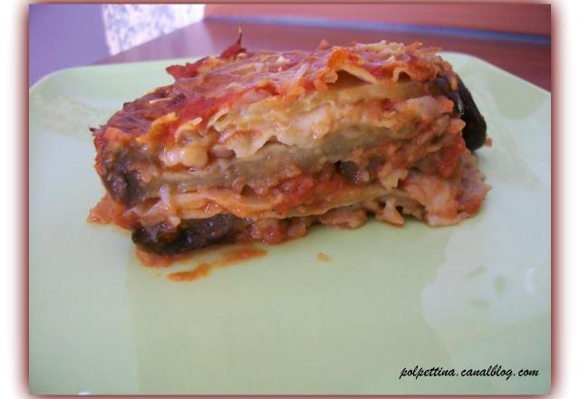 Parmigiana d'aubergines