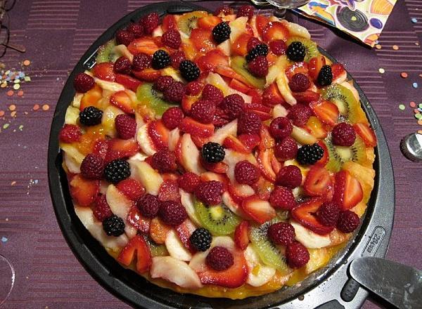 Tarte aux fruits de grand-mère