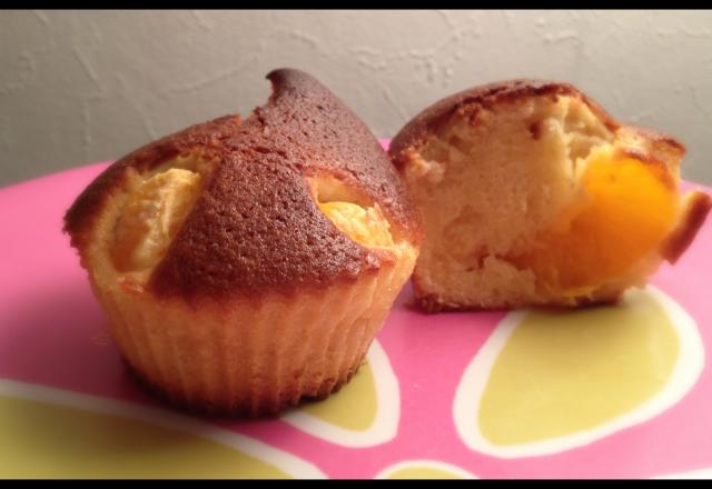 Muffins mandarine et chocolat blanc