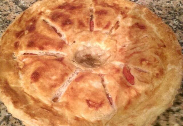 Tourte à la viande à la tomate