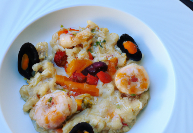 Risotto aux fruits de mer au thermomix