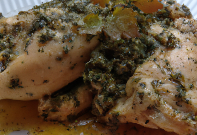 Poulet aux herbes