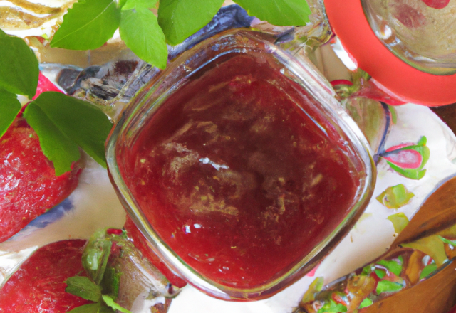 Confiture de fraise maison