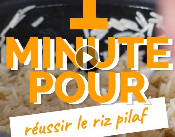 Comment réussir un riz pilaf ?