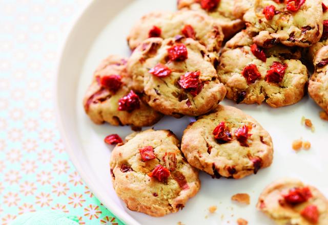 Cookies d’endives et tomates séchées