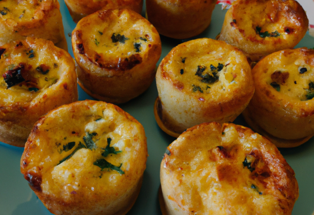 Petits souflés au Roquefort