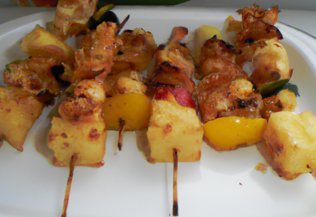 Brochettes bretonnes