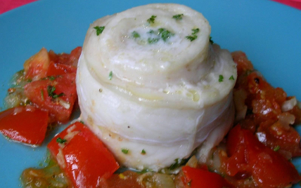 Filets de sabre et petits légumes