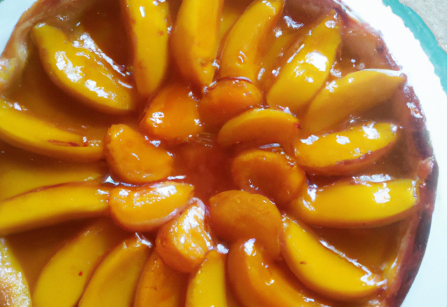 Tarte tatin de mangues