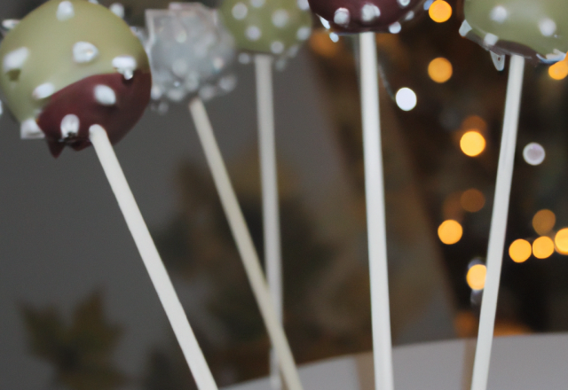 Winter Cake Pop' ou l'hiver au bout d'un bâton