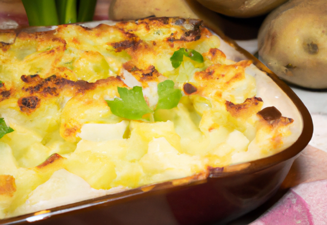 Gratin de pommes de terre classique