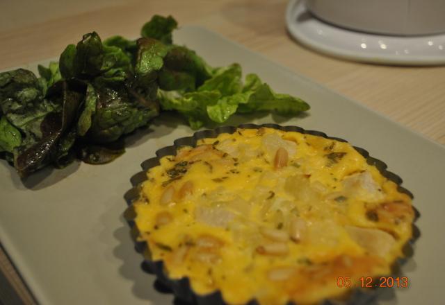 Tartellettes de poulet à l'estragon