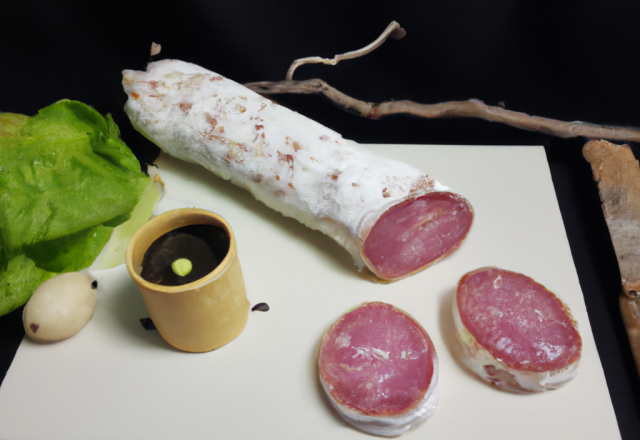 Saucisson sauce vigneronne