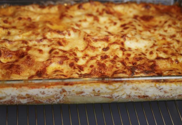 Lasagnes aux poireaux et maroilles