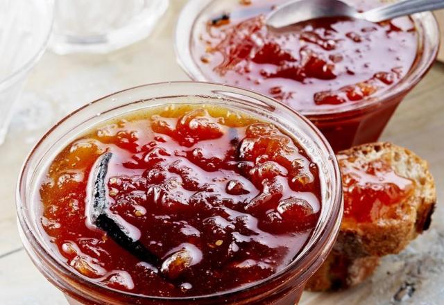 Confiture tomate vanille