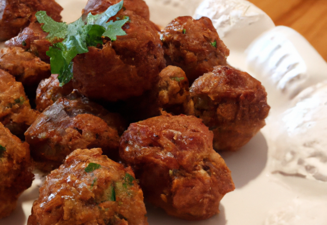 Boulettes de viande à déguster chaudes ou froides