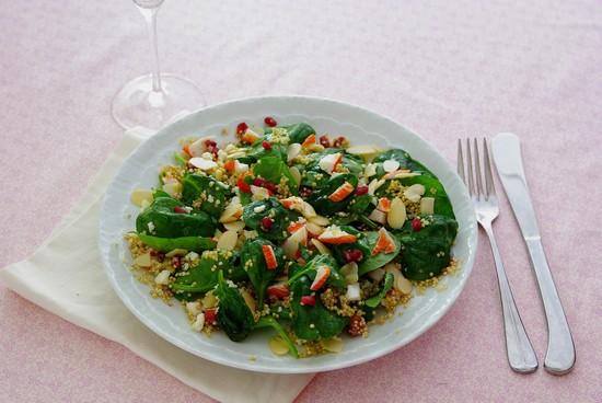 Salade bâtonnets Saveur Coraya et quinoa